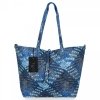 GEANȚĂ DE DAMĂ shopper bag Venere albastru 333B